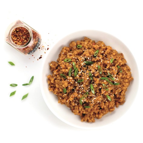 Sweet Vegan Korean-Inspired Lentils