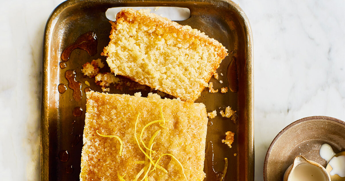 Vegan Lemon Drizzle Pound Cake - Vimarsana News