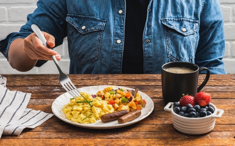 How Vegan Eggs Took Over All the Breakfast Menus at Yale