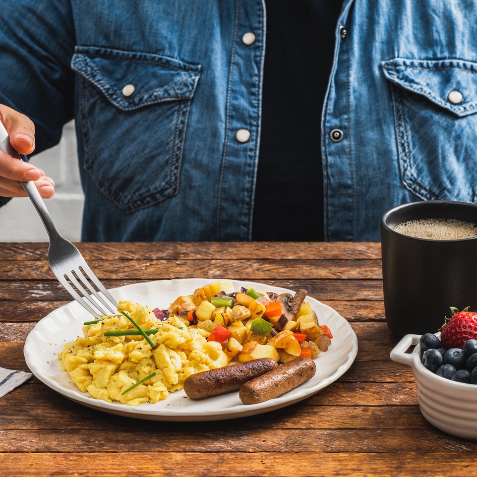 How Vegan Eggs Took Over All the Breakfast Menus at Yale
