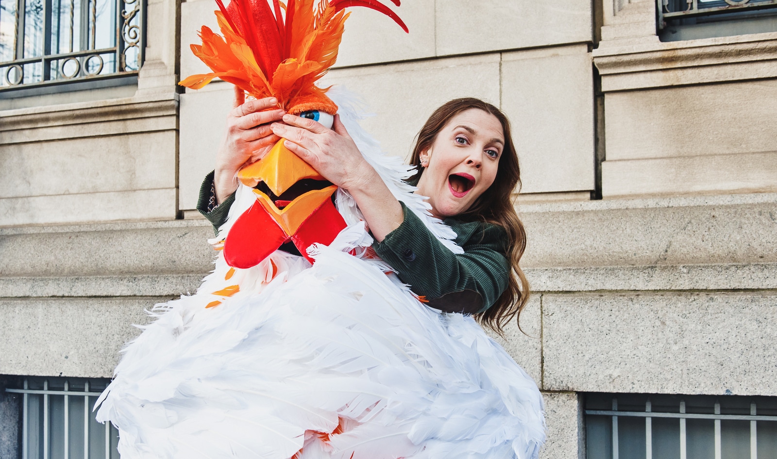 Why Drew Barrymore Is the “Chief Mom Officer” for this Meatless Chicken Brand
