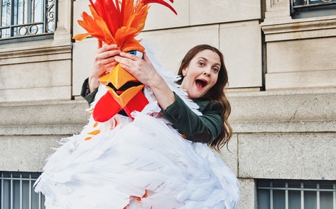 Why Drew Barrymore Is the “Chief Mom Officer” for this Meatless Chicken Brand