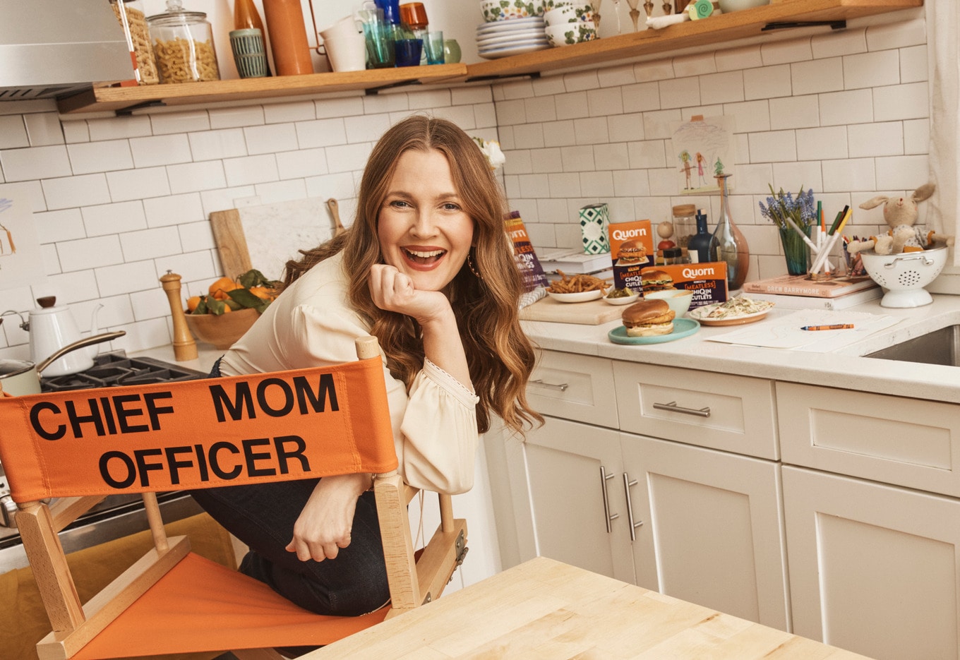 VegNews.DrewBarrymore.Quorn