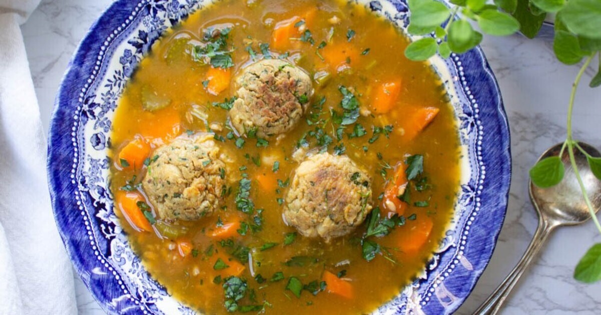 Vegan Italian Meatball Wedding Soup | VegNews