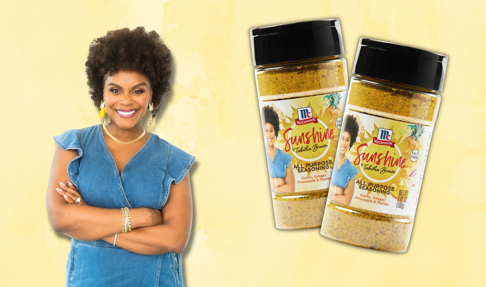 Tabitha Brown's Best-Selling Vegan McCormick Sunshine Seasoning is Hitting Stores Next Month&nbsp;