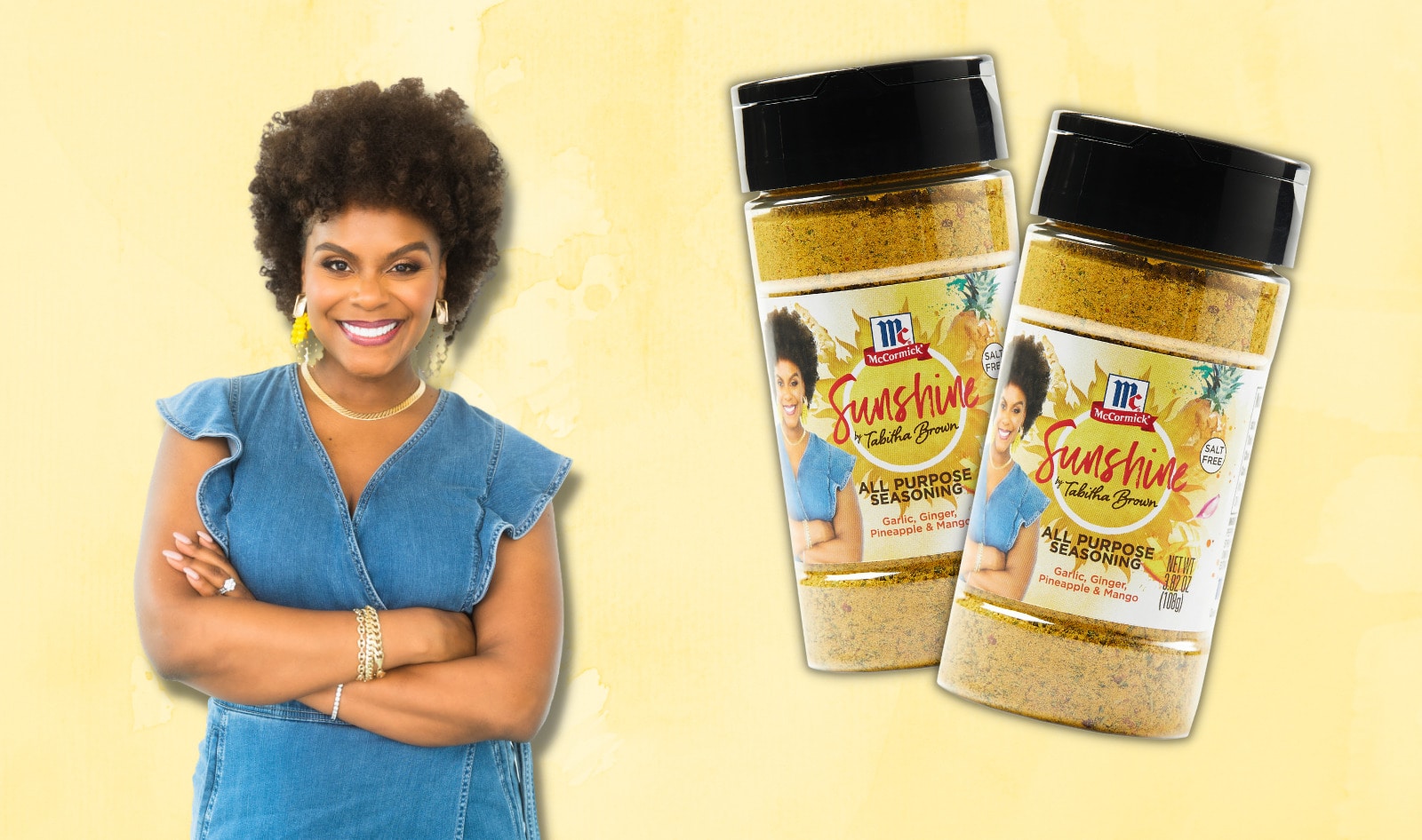 Tabitha Brown's Best-Selling Vegan McCormick Sunshine Seasoning is Hitting Stores Next Month&nbsp;