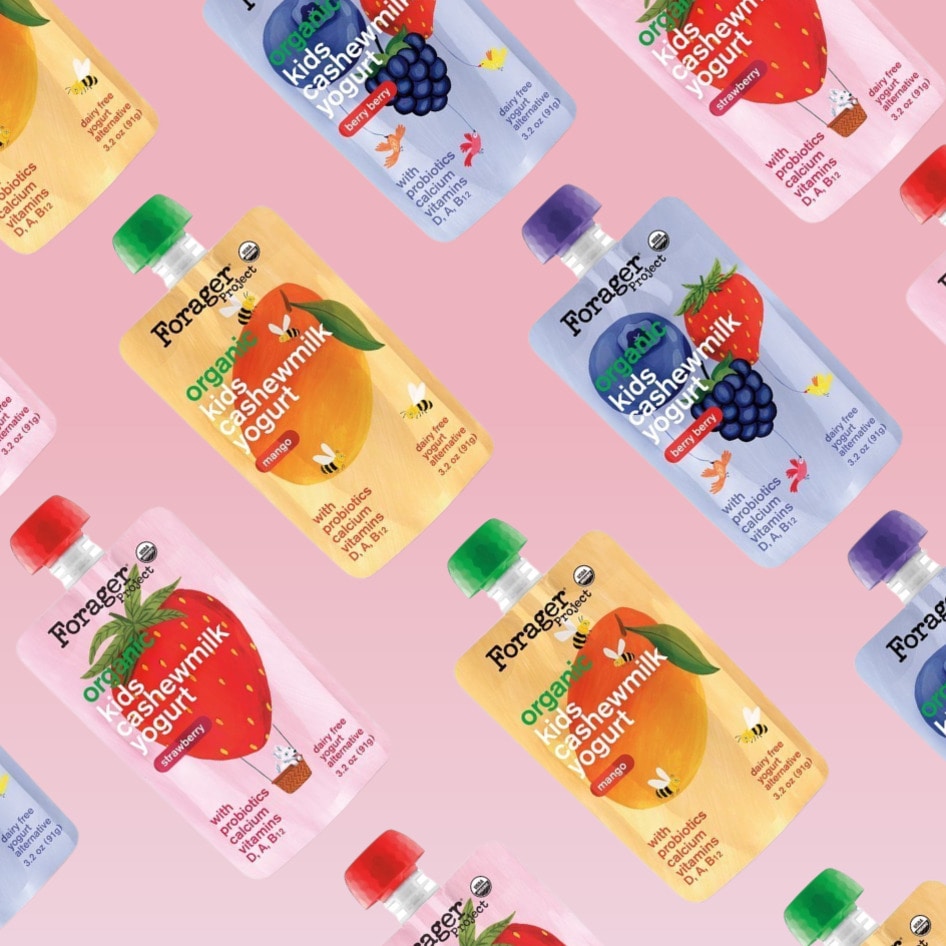 Vegan Snack of the Week: Forager's Kids Cashewmilk Yogurts&nbsp;