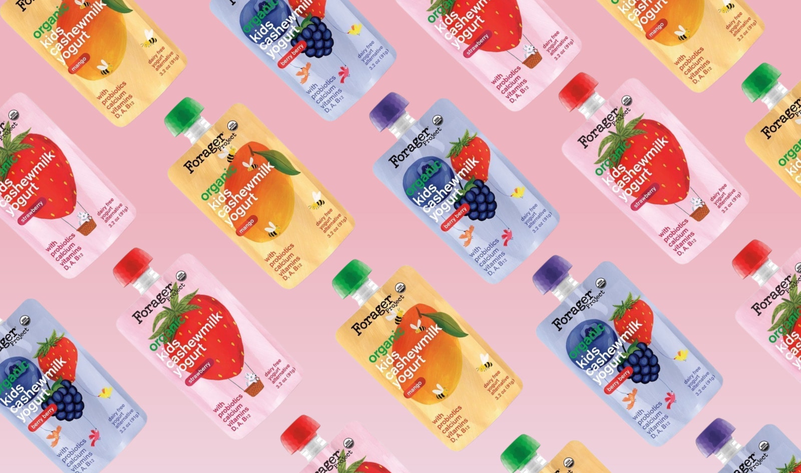Vegan Snack of the Week: Forager's Kids Cashewmilk Yogurts 