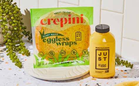 Crepini Partners With JUST Egg to Create First Vegan Keto Egg Wraps 