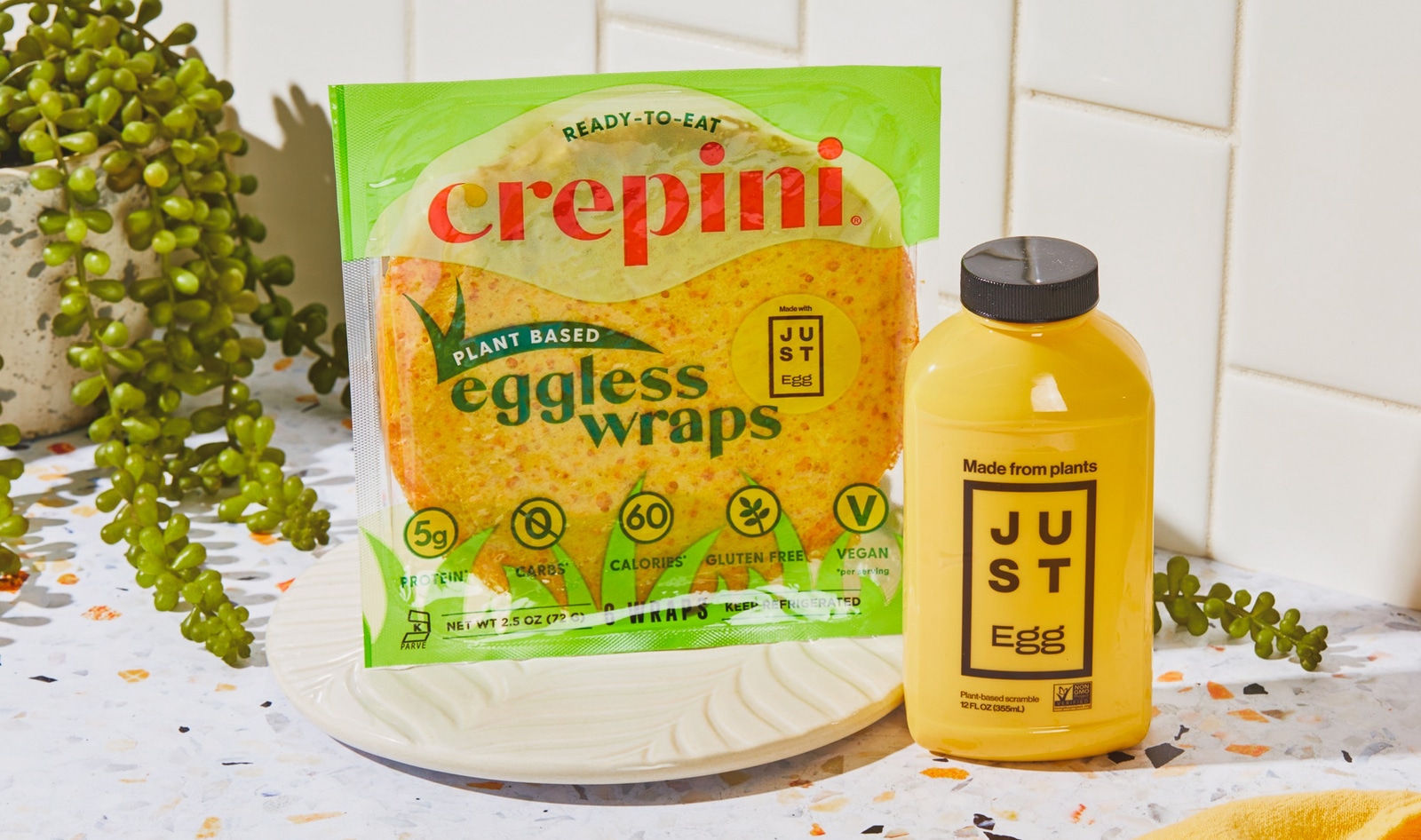 Crepini Partners With JUST Egg to Create First Vegan Keto Egg Wraps 