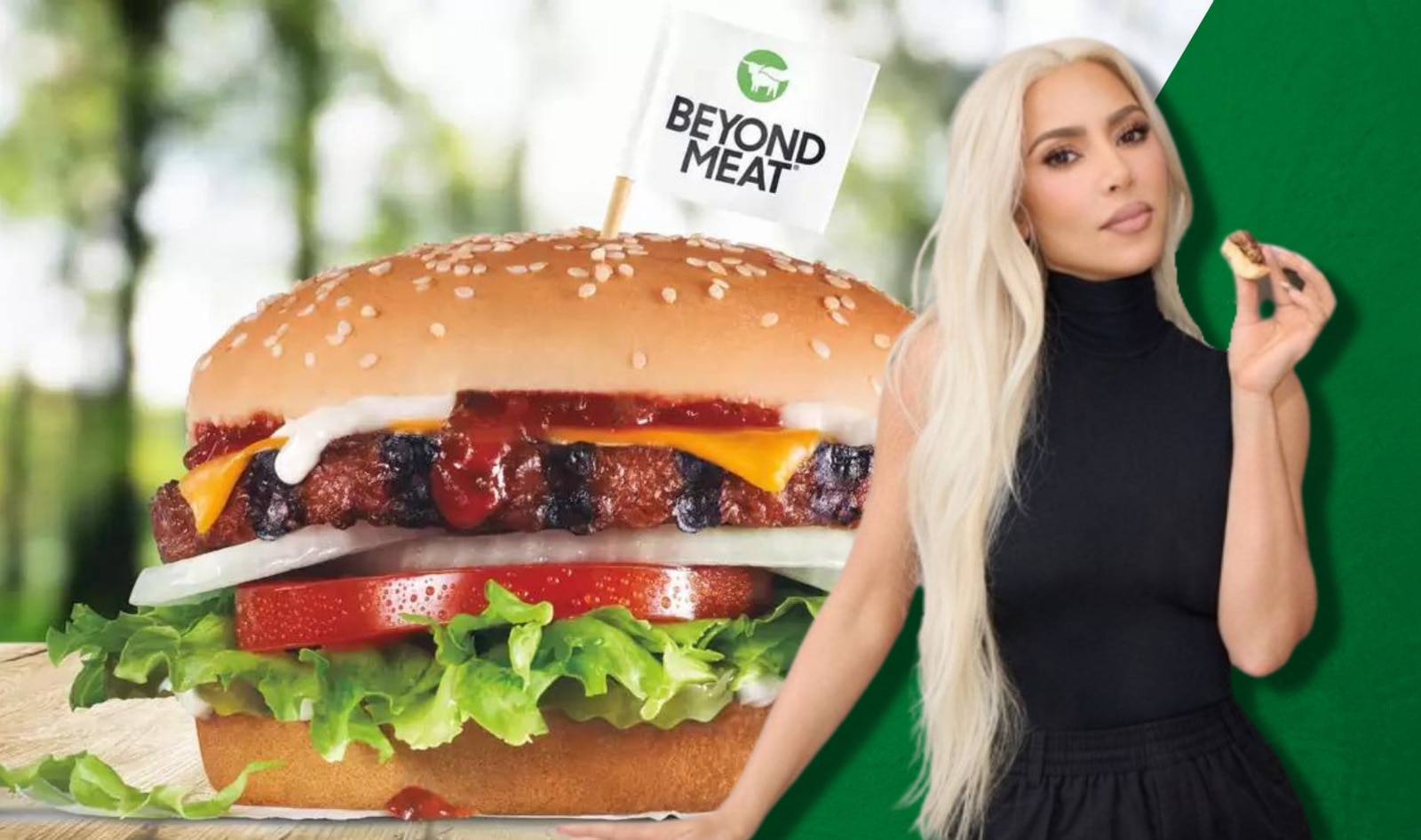 Kim Kardashian Just Got a Job at Beyond Meat as Its "Chief Taste Consultant"