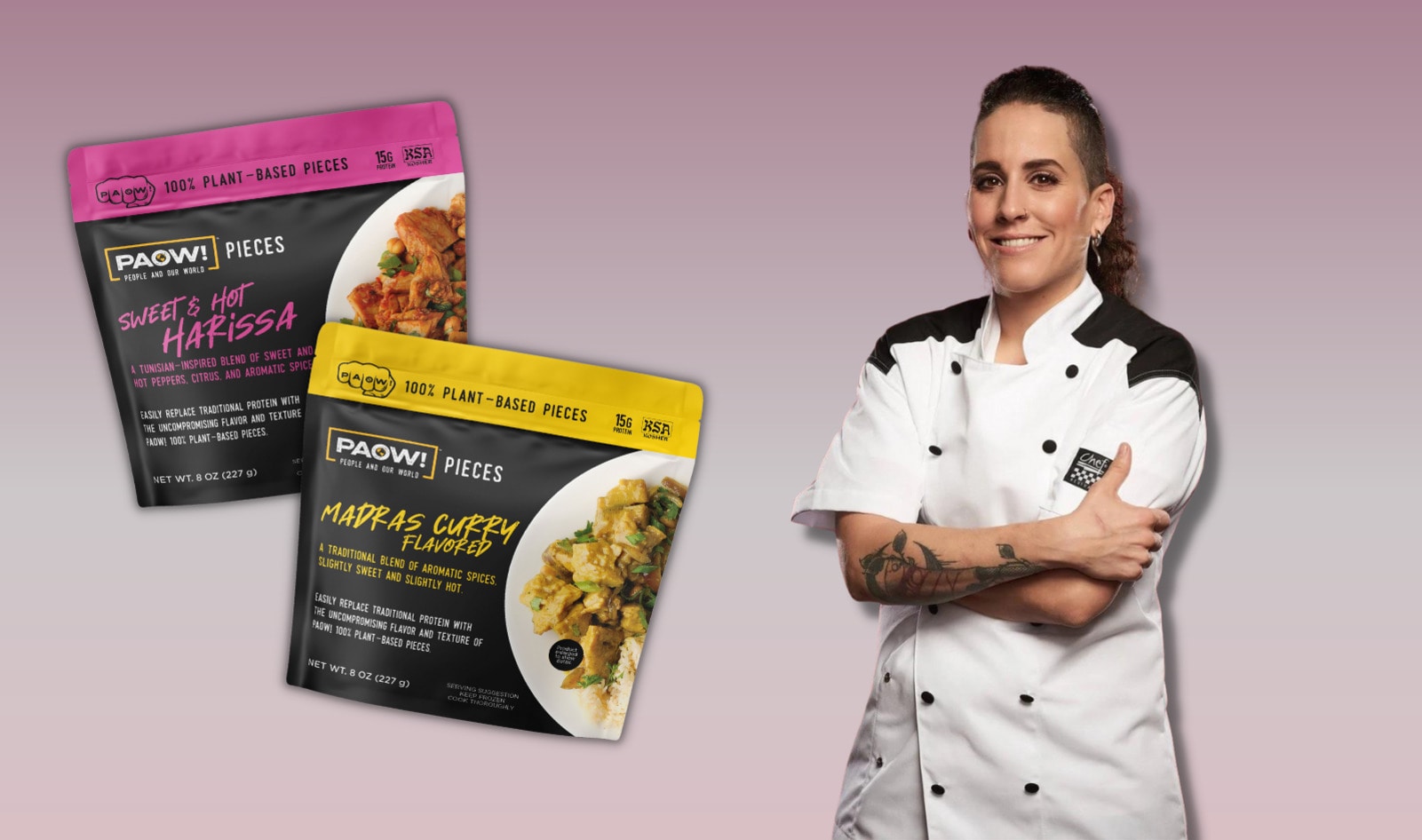 Why ‘Hell's Kitchen’ Star Robyn Almodovar Is Backing This Plant-Based Meat Line