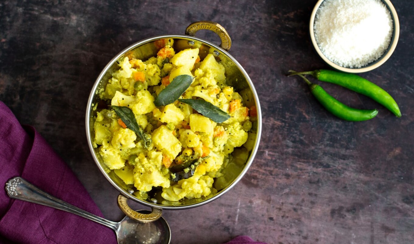 Vegan South Indian Instant Pot Avial (Vegetable Coconut Curry)