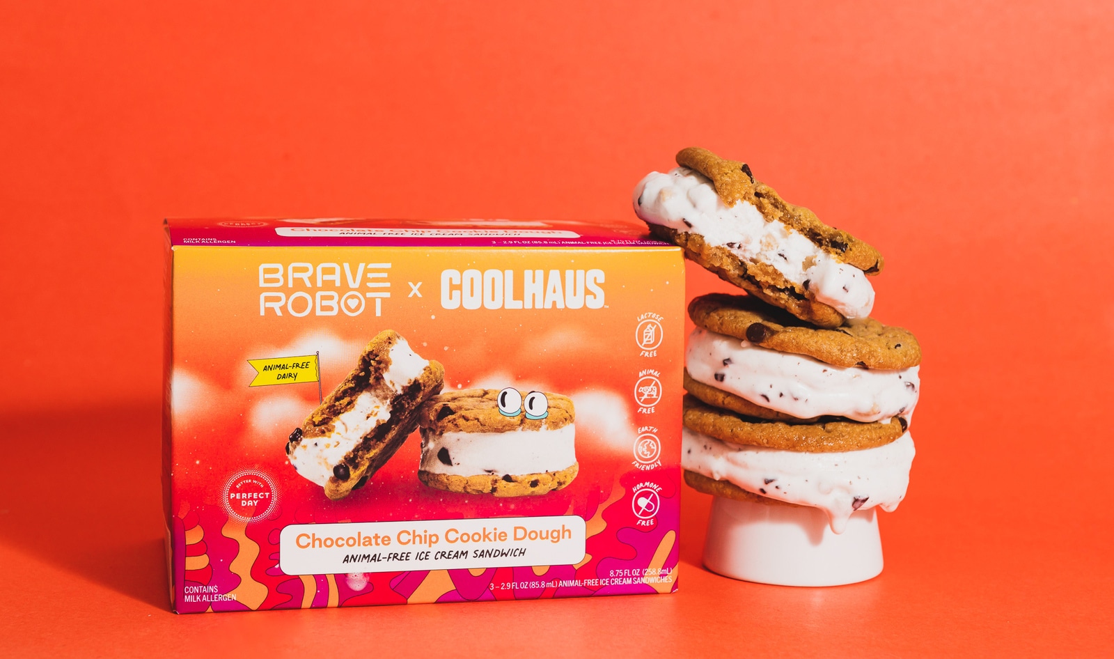Coolhaus Perfects Vegan Ice Cream Sandwiches with Perfect Day’s Animal-Free Whey