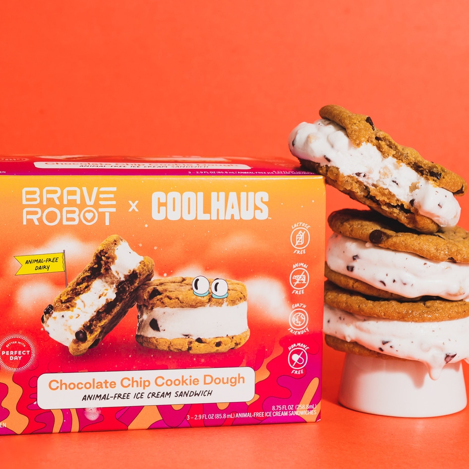 Coolhaus Perfects Vegan Ice Cream Sandwiches with Perfect Day’s Animal-Free Whey
