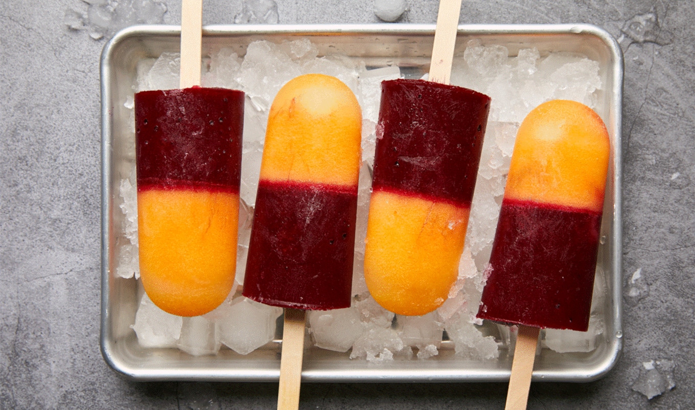 Vegan Cantaloupe and Prickly Pear Pops | VegNews