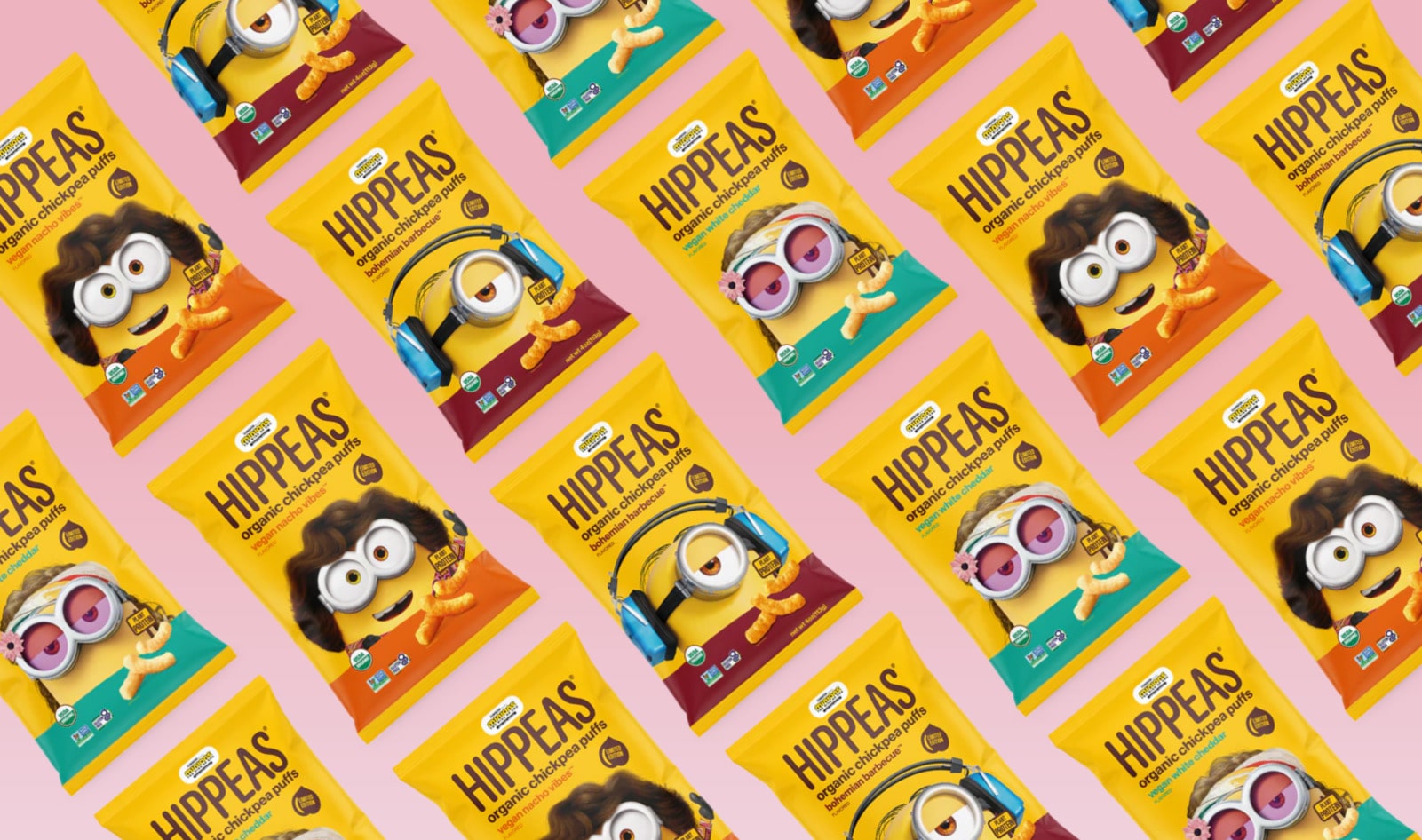 Vegan Snack of the Week: Minions HIPPEAS Chickpea Puffs