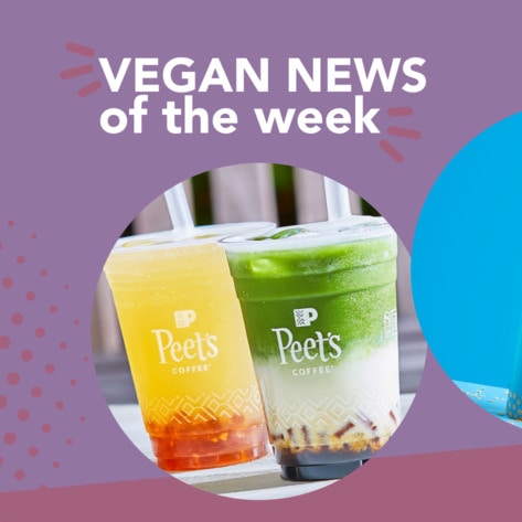 Peet's Boba Drinks, Ripple's Oat Milk, and More Vegan Food News of the Week