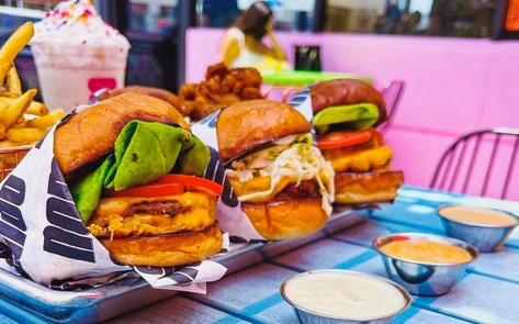 Nomoo Replaced Iconic Johnny Rockets' Flagship in LA. Now, Its Vegan Burgers are Going National 
