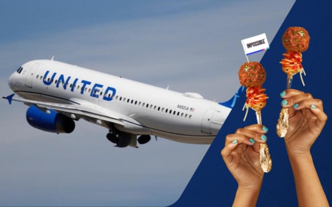 United Airlines Adds Impossible’s Plant-Based Meat to Flights and Lounges