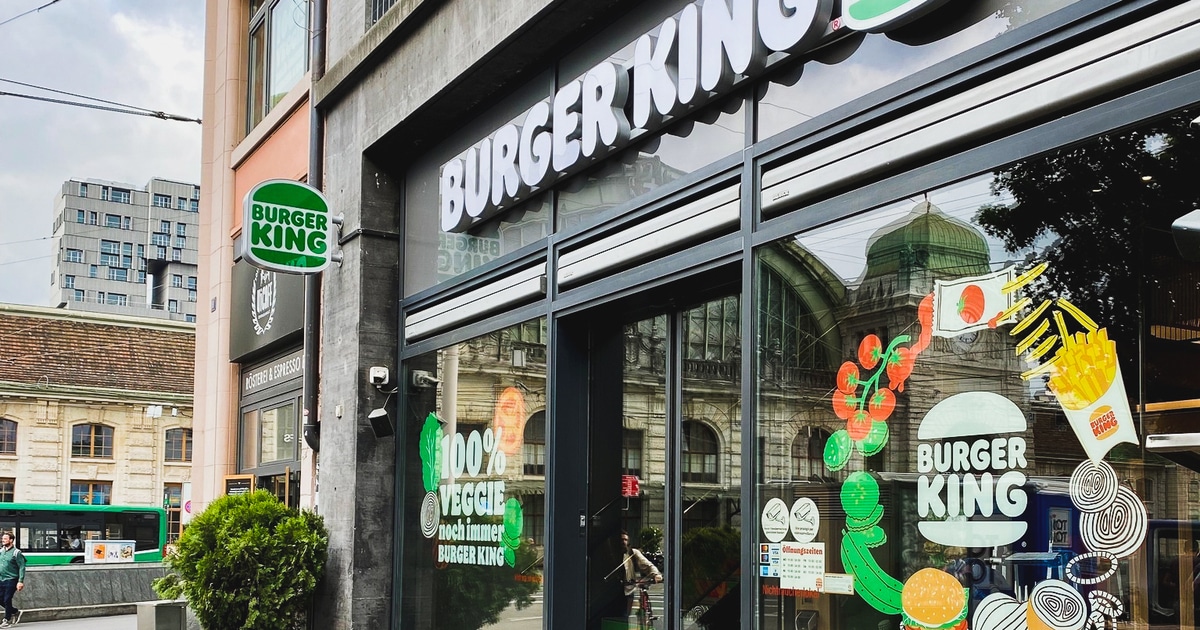 Burger King eröffnet zwei fleischlose Standorte in der Schweiz