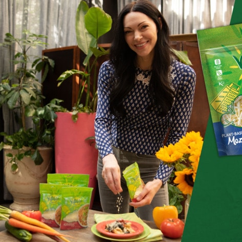 OITNB's Laura Prepon on Going Dairy-Free with Saputo's First Vegan Cheese Line&nbsp;