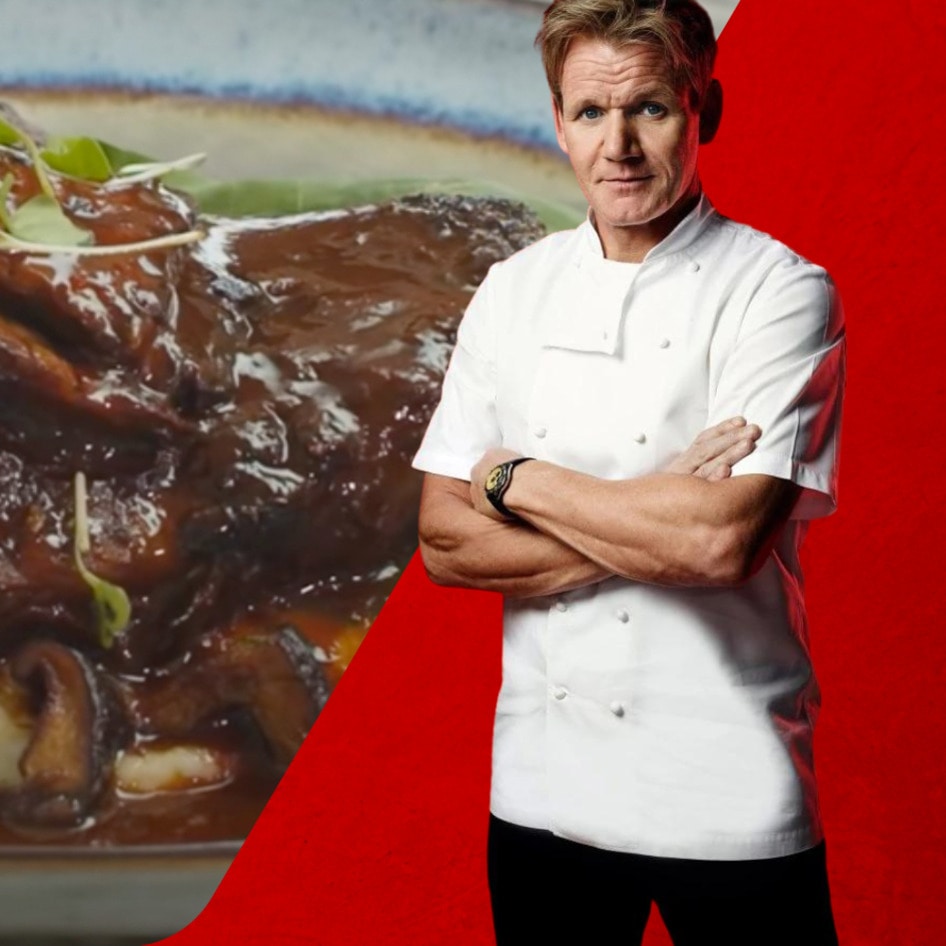 Did Gordon Ramsay Just Make a Vegan Steak Out of an Eggplant?