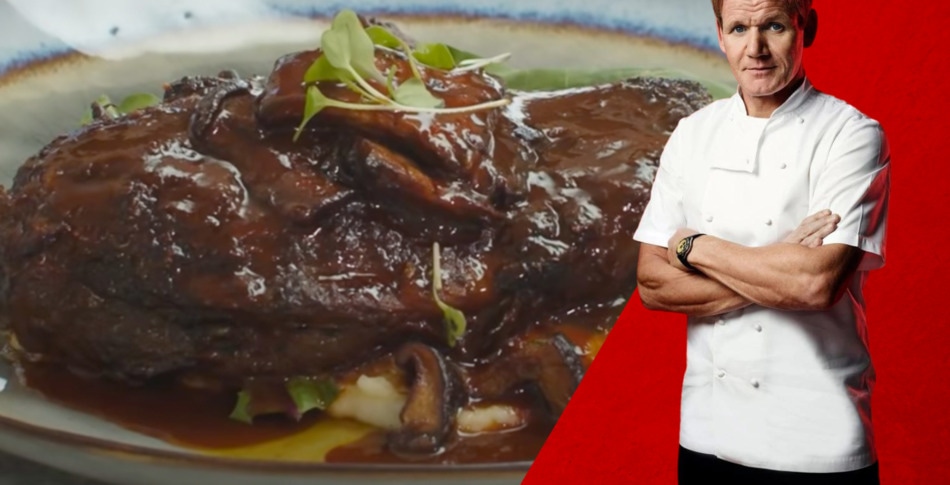 Did Gordon Ramsay Just Make a Vegan Steak Out of an Eggplant?