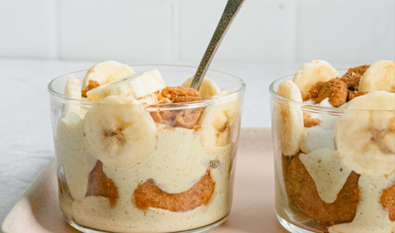 Easy Vegan Banana Coconut Pudding