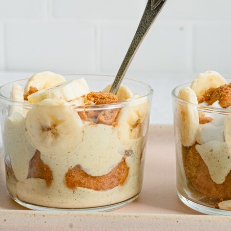 Easy Vegan Banana Coconut Pudding