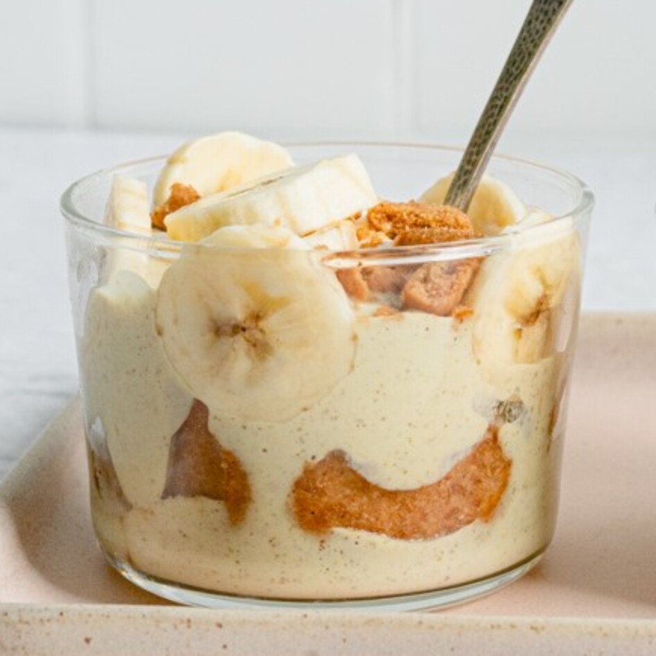 Easy Vegan Banana Coconut Pudding