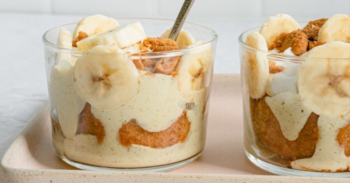 Easy Creamy Banana Coconut Pudding | VegNews