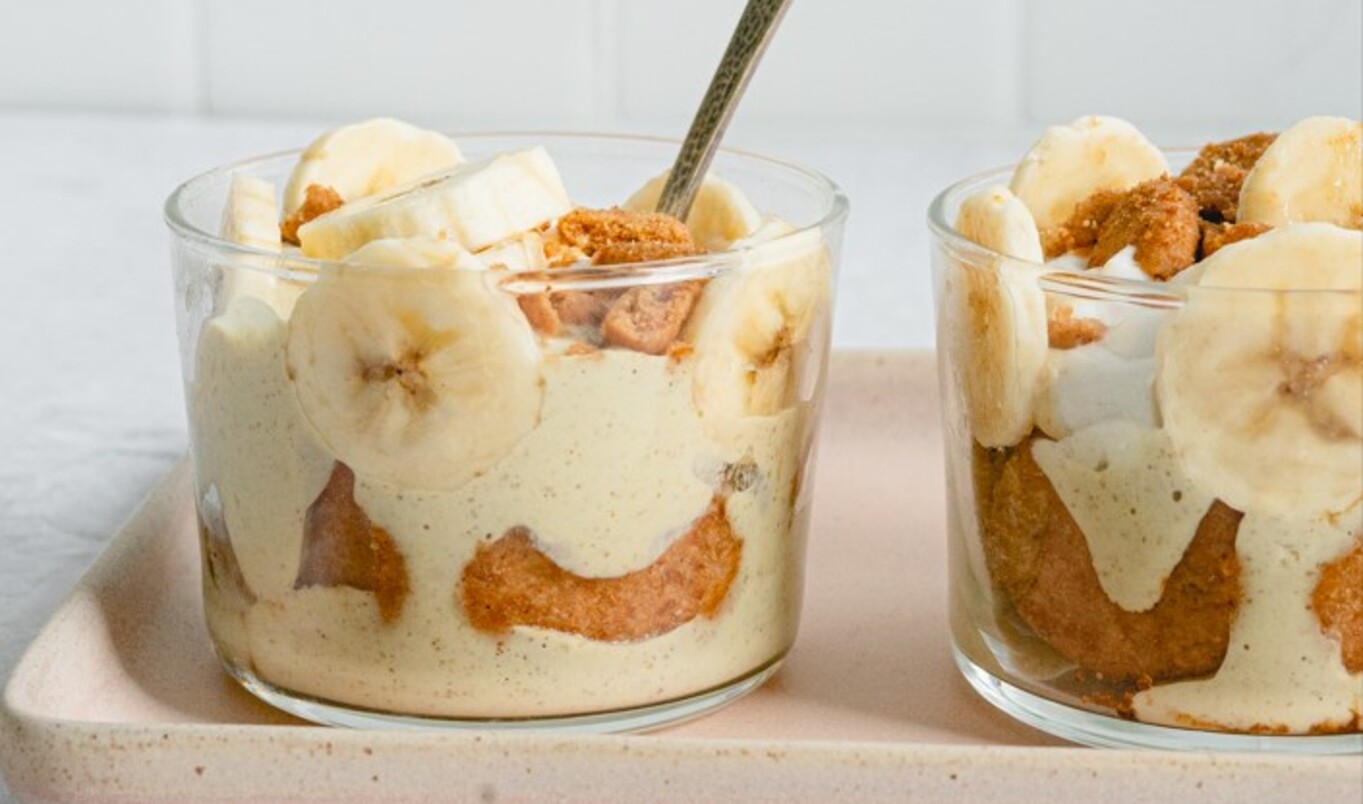 Easy Vegan Banana Coconut Pudding