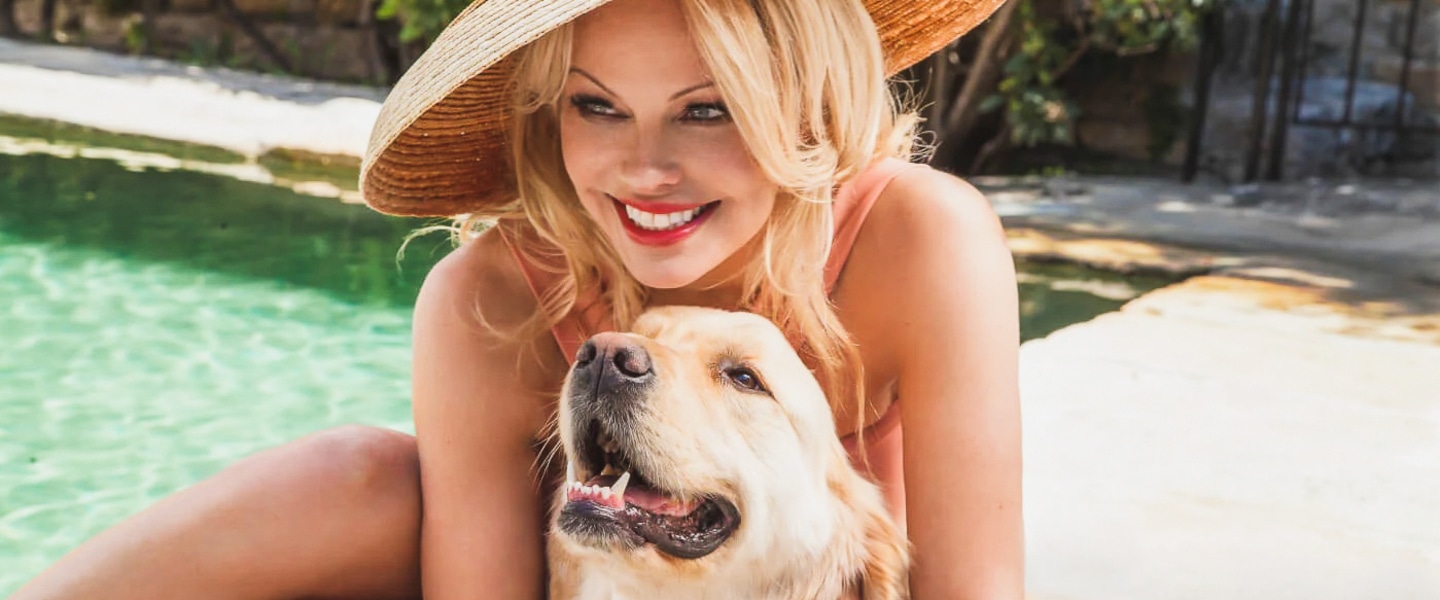 All the Times Pamela Anderson Got Naked … For Animals