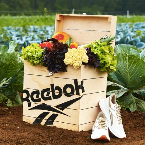 Reebok's New Vegan Sneakers Come with a Box of Produce