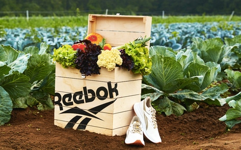 Reebok's New Vegan Sneakers Come with a Box of Produce