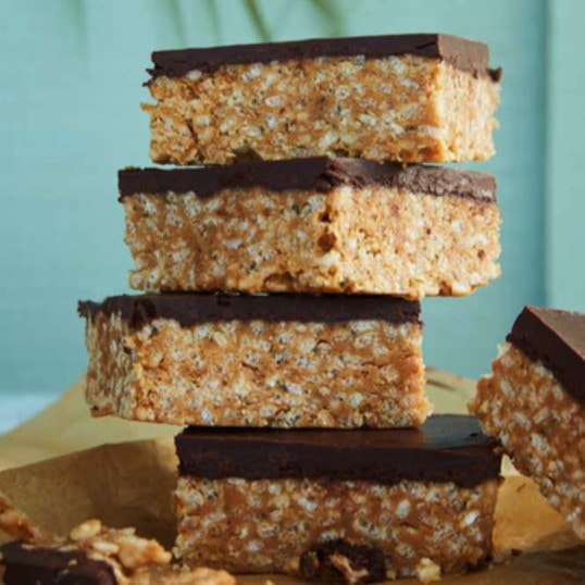 Chocolate-Covered Hemp Rice Crispy Treats