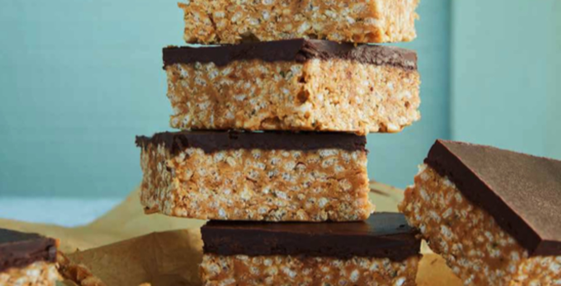 Chocolate-Covered Hemp Rice Crispy Treats
