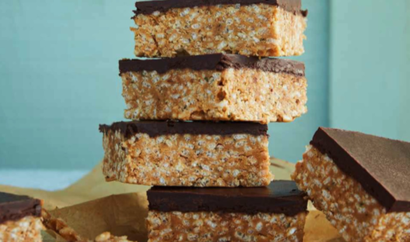 Chocolate-Covered Hemp Rice Crispy Treats