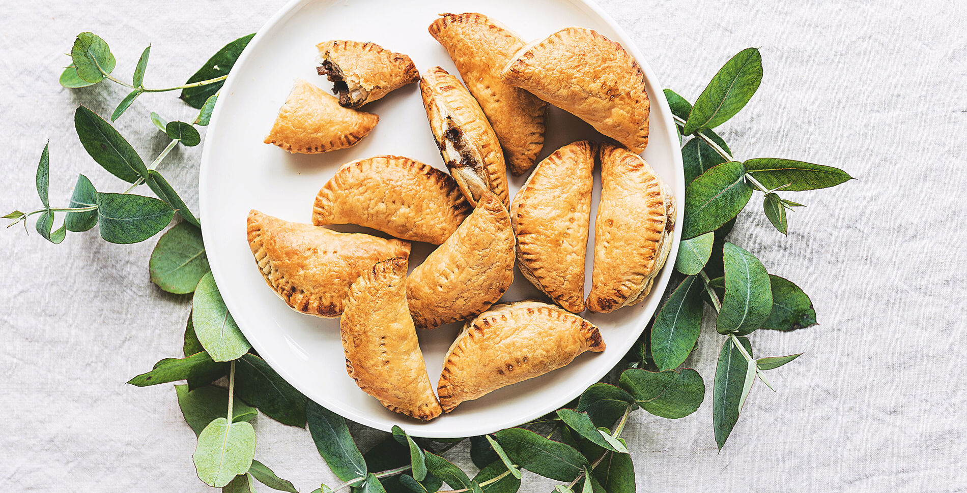 Flaky, Buttery Vegan Mushroom Turnovers