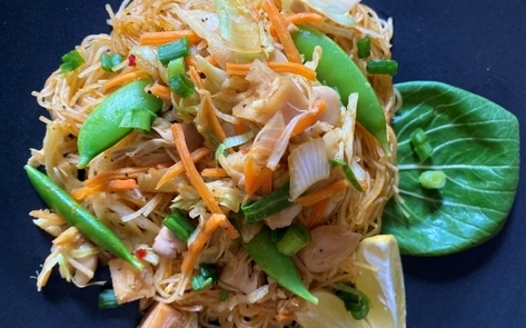 Vegan Jackfruit Pancit Bihon