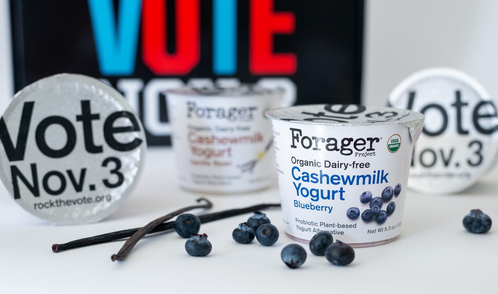 Vegan Brand Forager Project Switches Packaging to Urge Customers to Vote