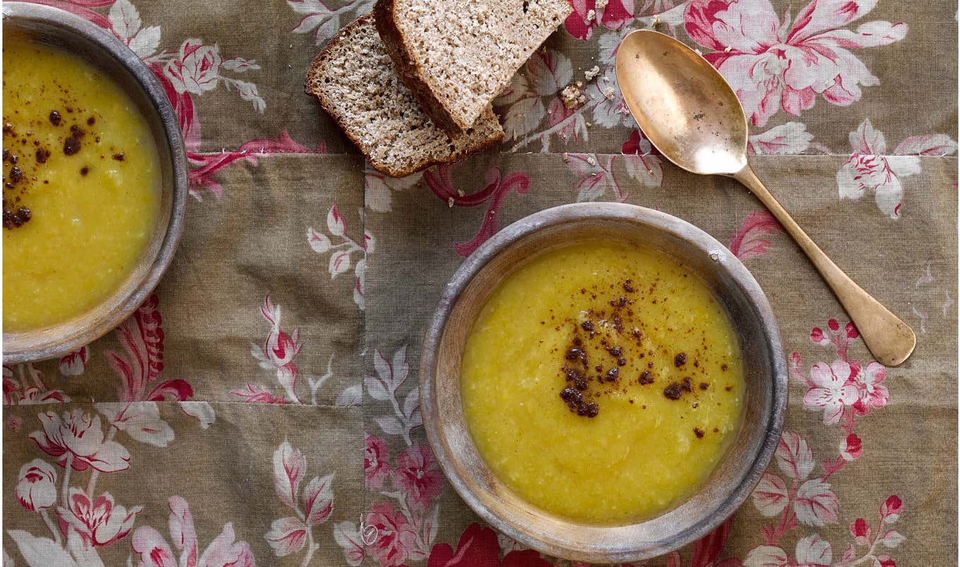 Vegan Pumpkin and Parsnip Soup