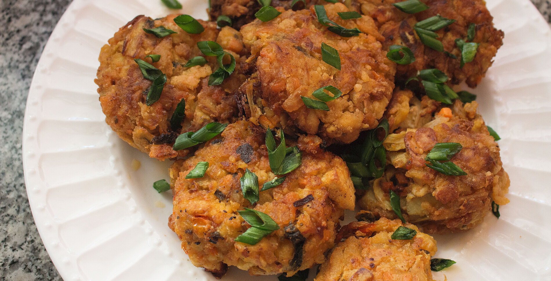 Filipinx Crispy Fried Vegan Stuffed Crab