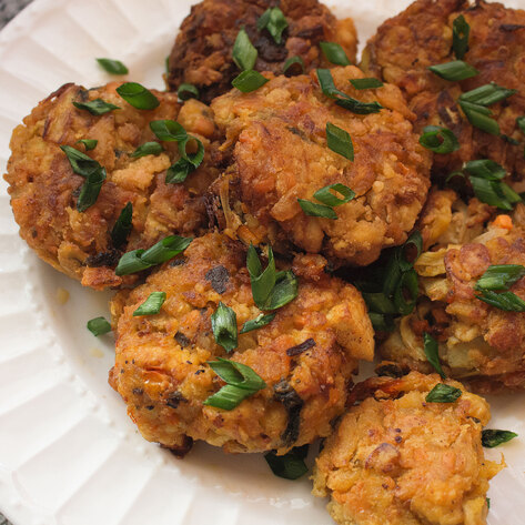 Vegan Filipinx Rellenong Alimasag (Crispy Fried Stuffed Crab)