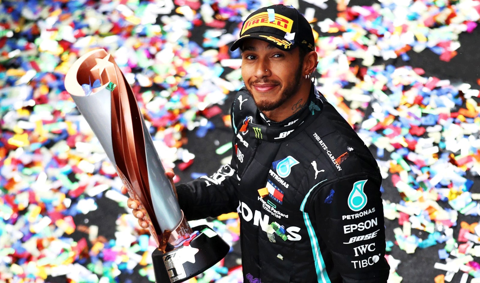 Lewis Hamilton Urges 30 Million Fans to Go Vegan on Heels of Historic Formula One Win