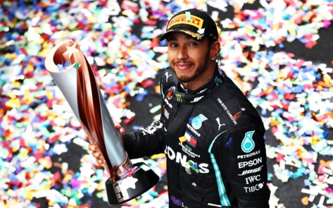 Lewis Hamilton Urges 30 Million Fans to Go Vegan on Heels of Historic Formula One Win