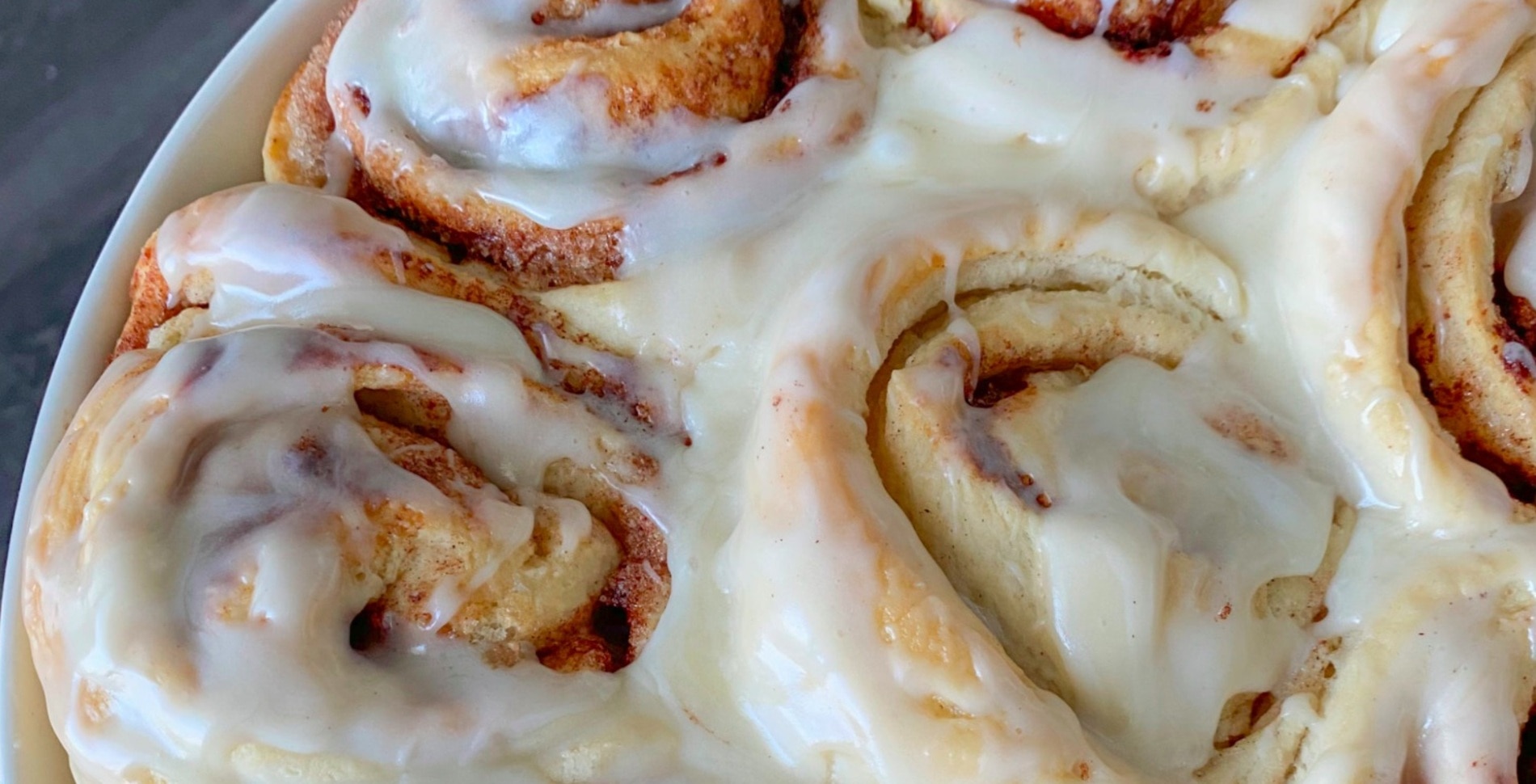 Easy Vegan Cinnamon Rolls With Cream Cheese Icing