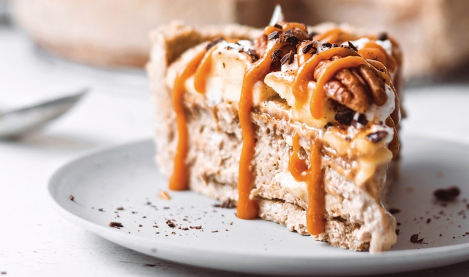 Vegan Banoffee Pie