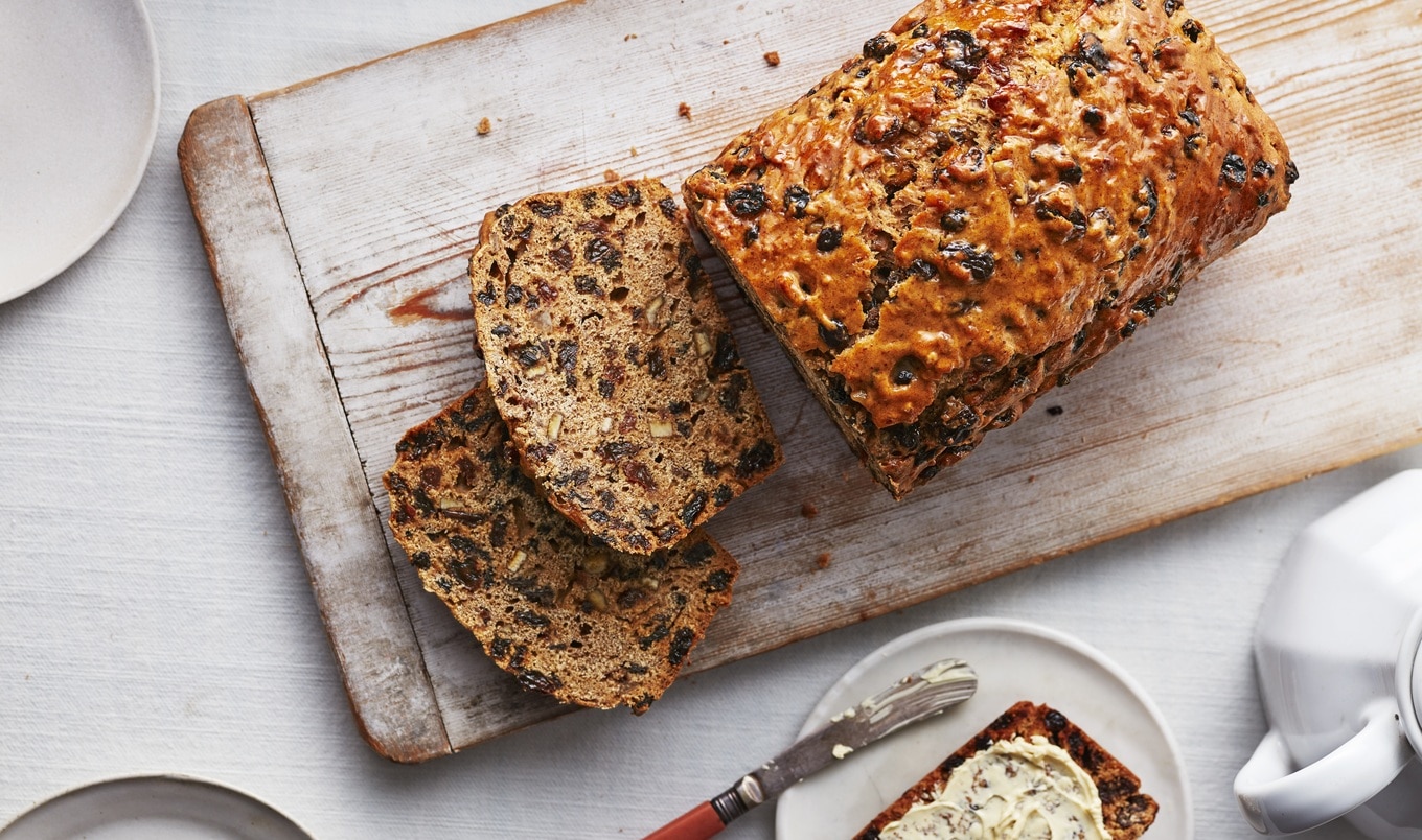 Fruit-Filled Vegan Earl Grey Tea Loaf